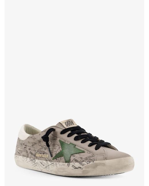 Golden Goose Deluxe Brand Multicolor Deluxe Brand Super Star Classic With List Leather Sneakers for men