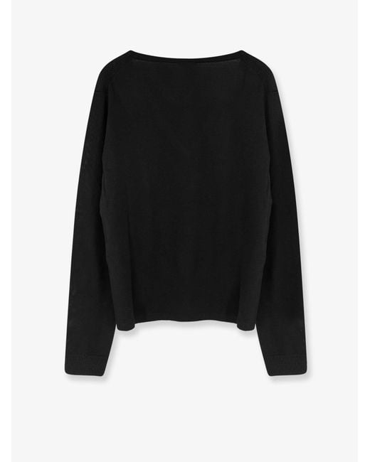 Closed Black Wool And Silk Blend Sweater