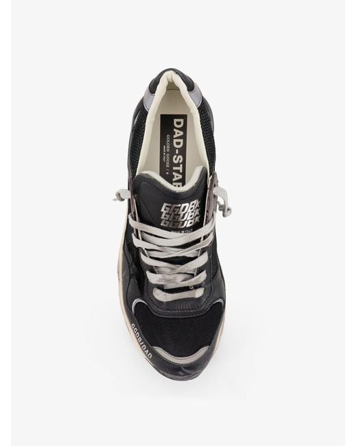 Golden Goose Deluxe Brand Black Running Dad New Mesh And Leather Sneakers for men