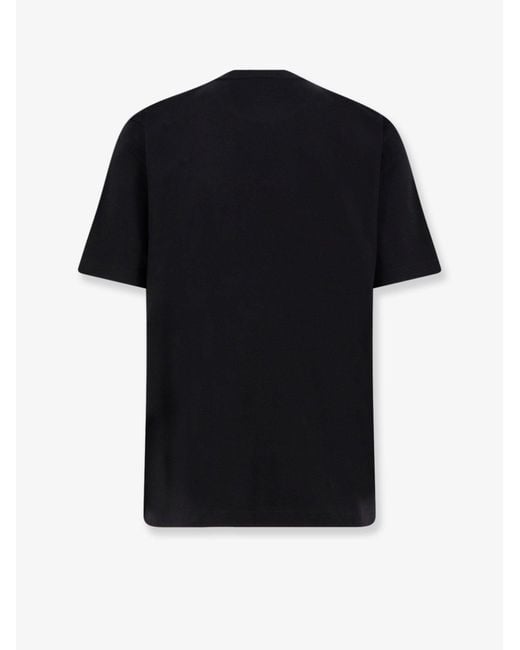 Y-3 Black T-Shirts And Polos Cotone for men