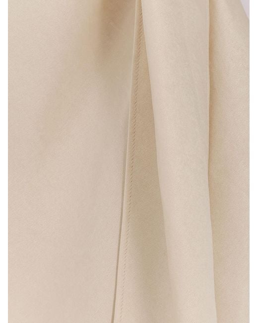 Vince Natural Satin Top