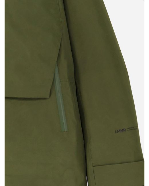 Laminar Green Waterproof Jacket With Padding for men