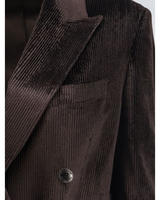 Tagliatore Black Jasmine Corduroy Blazer