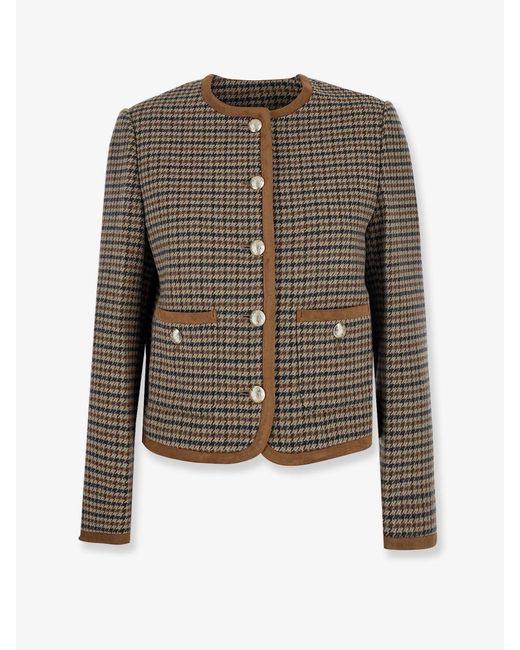 DUNST Brown Tweed Blazer