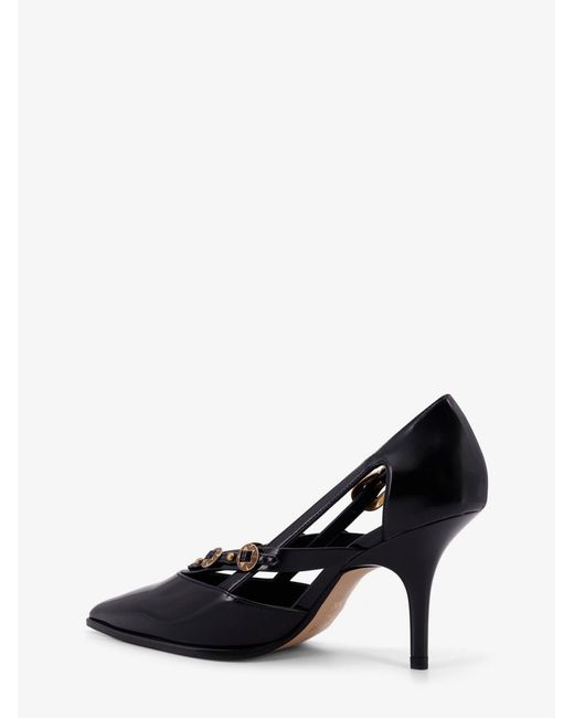 Pinko Black Lady Leather Pumps