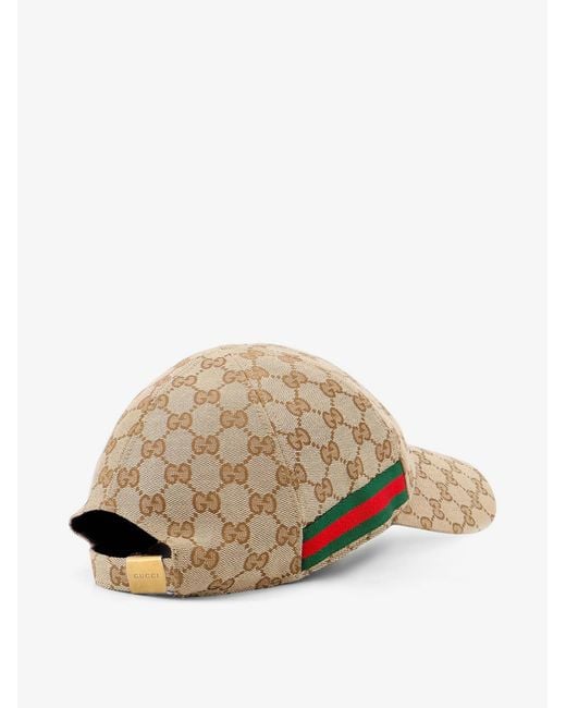 Cappello Baseball di Gucci in Natural da Uomo