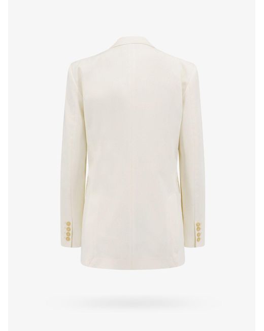 Erika Cavallini Semi Couture White Blazer