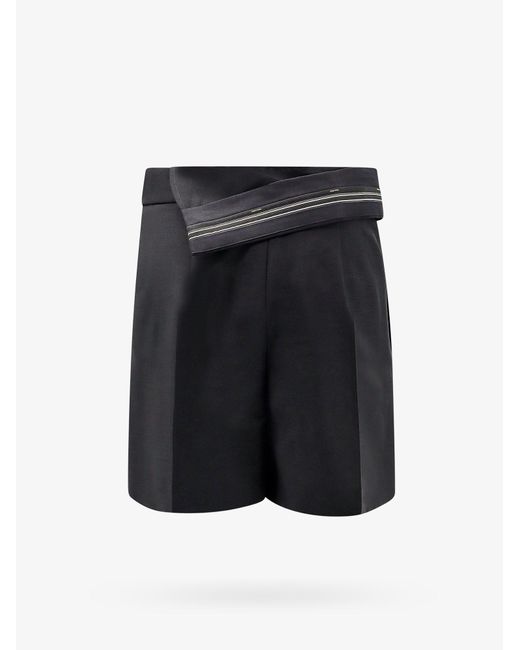 Fendi Black Shorts