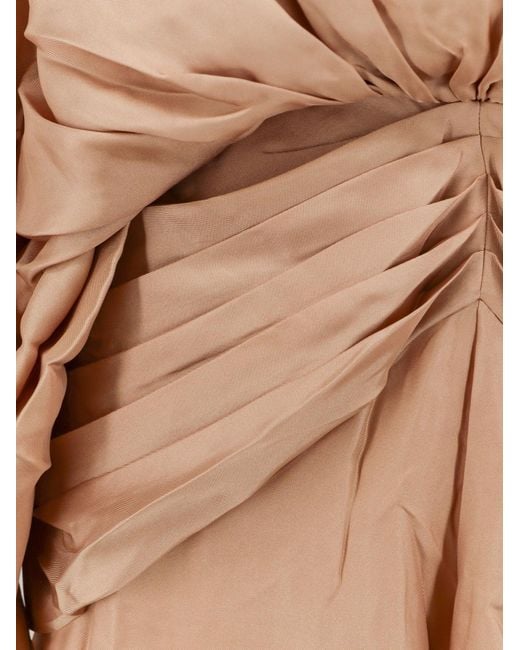 Zimmermann Natural Valiant Long Silk Dress