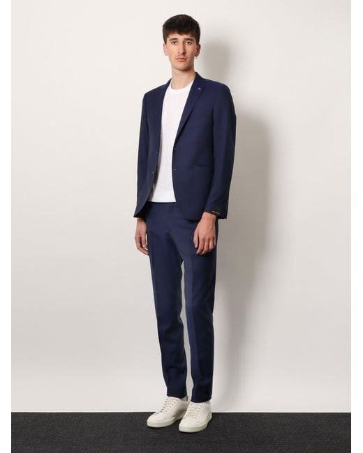Tagliatore Blue Suits for men
