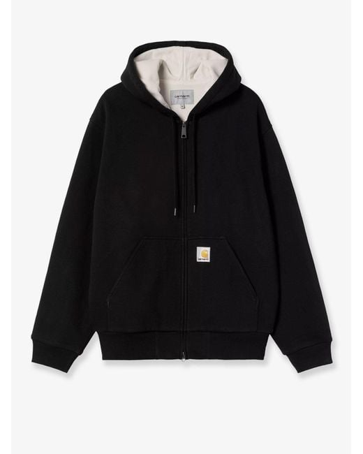 Carhartt Black Active Sweat Cotton Blend Jacket for men