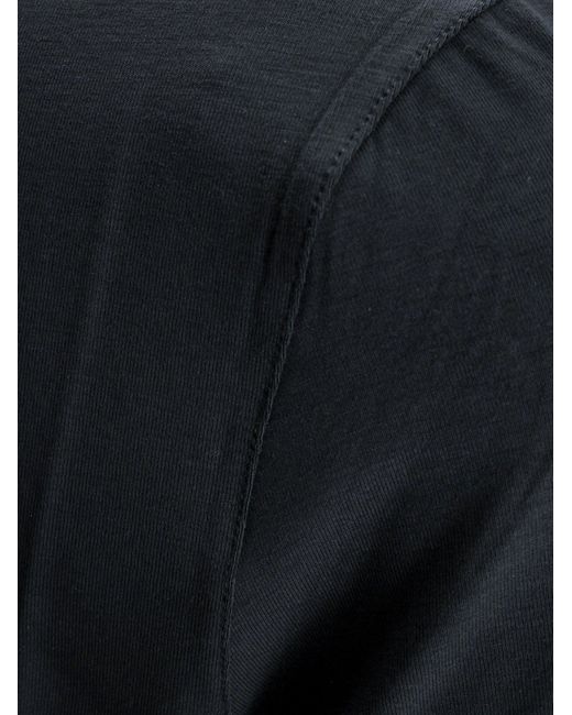 Giorgio Armani Black Icon Stretch Viscose T-Shirt for men