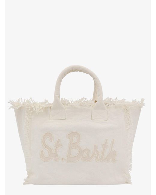 Mc2 Saint Barth White Handbag
