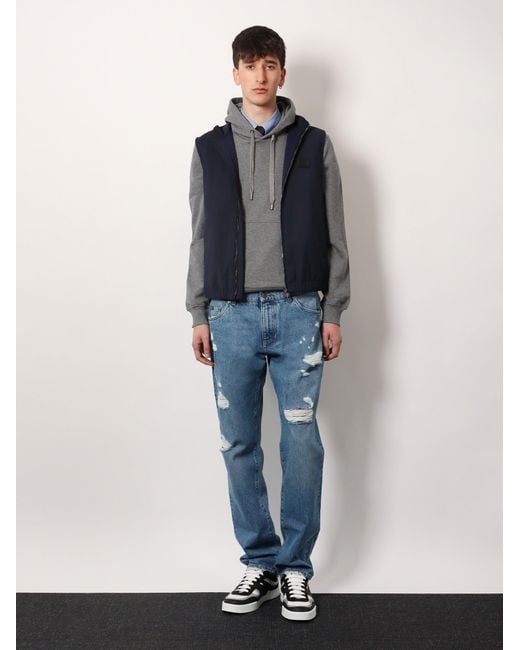Dolce & Gabbana Blue Jacket for men