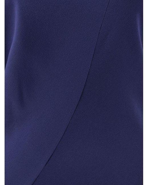 Alberta Ferretti Blue Viscose Long Dress