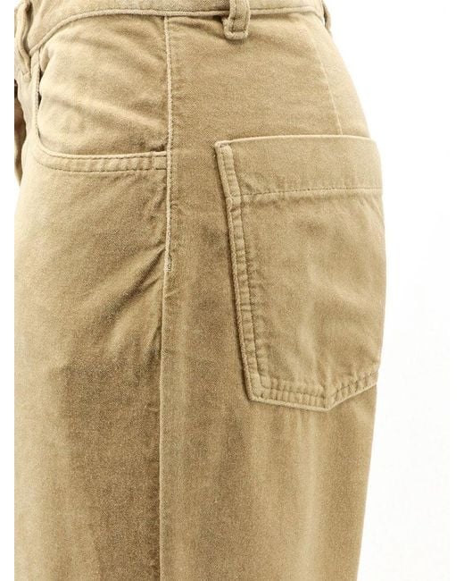 Aspesi Natural Velvet Trousers