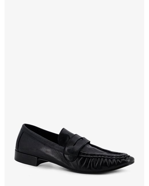 Semelle White Leather Loafers for men