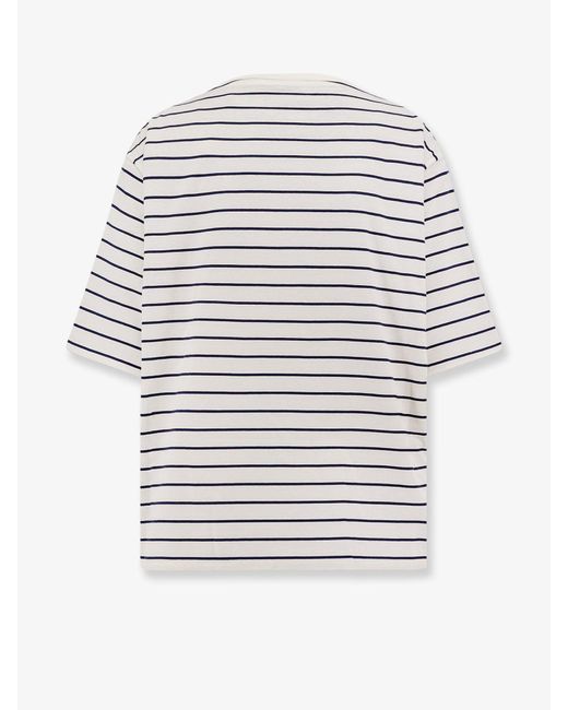 Miu Miu Cotton Reversible T-Shirt in White | Lyst UK Miu Miu Cotton Reversible T-Shirt in White | Lyst UK