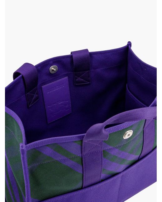 Burberry Purple Shoulder Bag for men