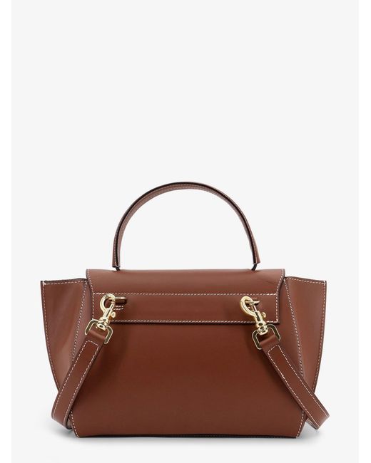 Atp Atelier Brown Arezzo Leather Shoulder Bag