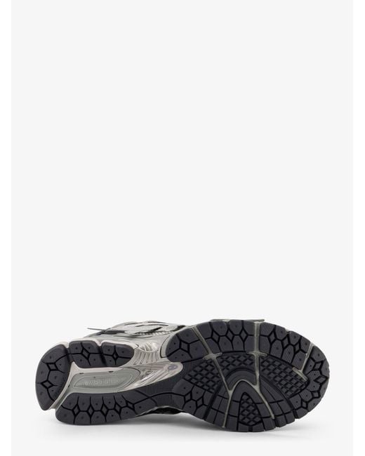 New Balance Gray 1906 Mesh Sneakers With Side Logo