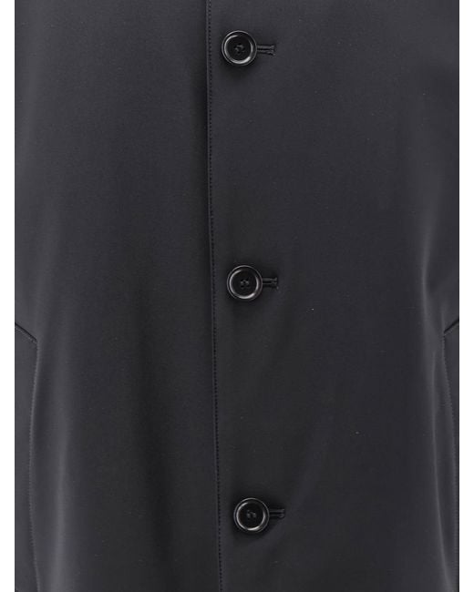 Aspesi Blue Perfetto Waterproof Coat for men