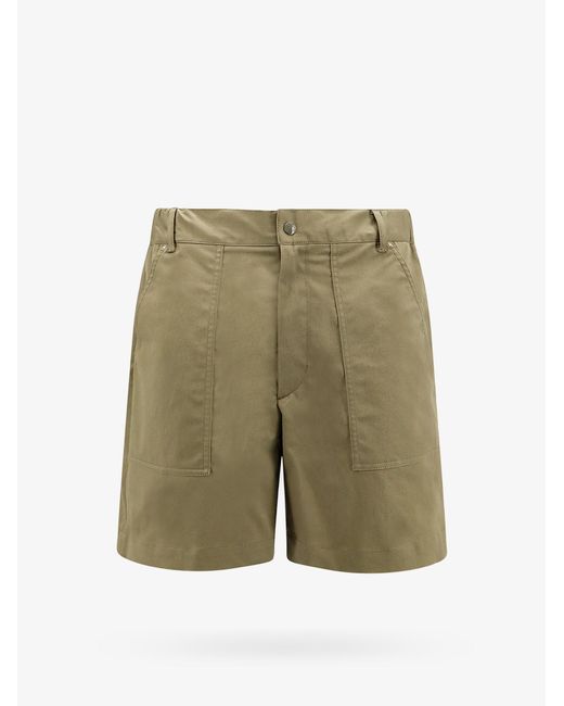 Moncler Green Bermuda Shorts for men