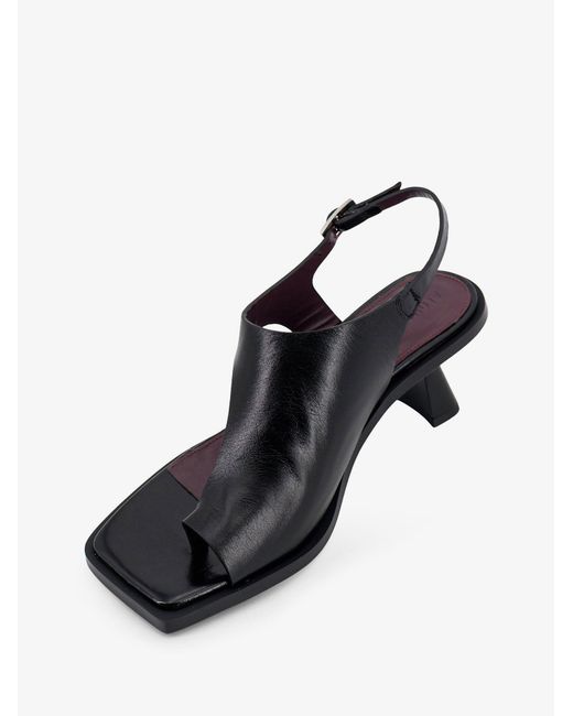 Alohas Black Mahina Leather Sandals