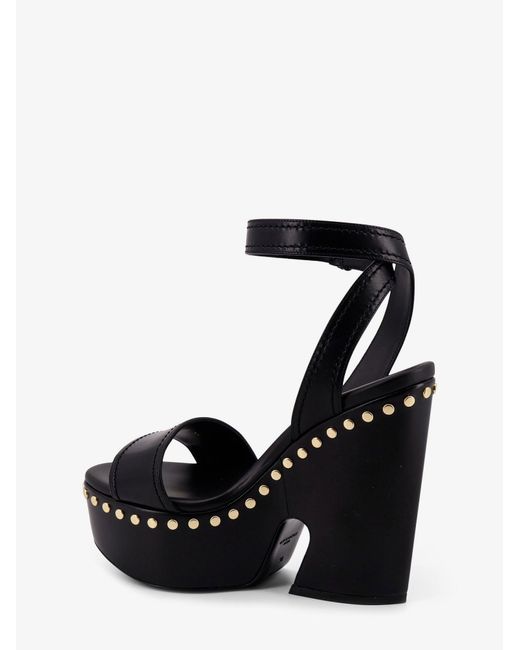 Givenchy Black Sandals Pelle