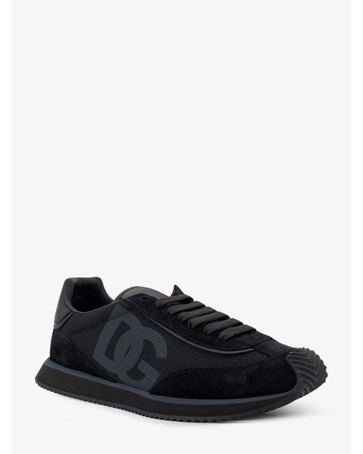 Dolce & Gabbana Black Dg Cushion Sneakers for men