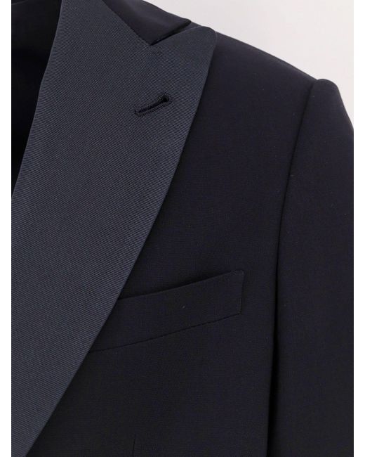 Giorgio Armani Blue Soho Wool Tuxedo for men