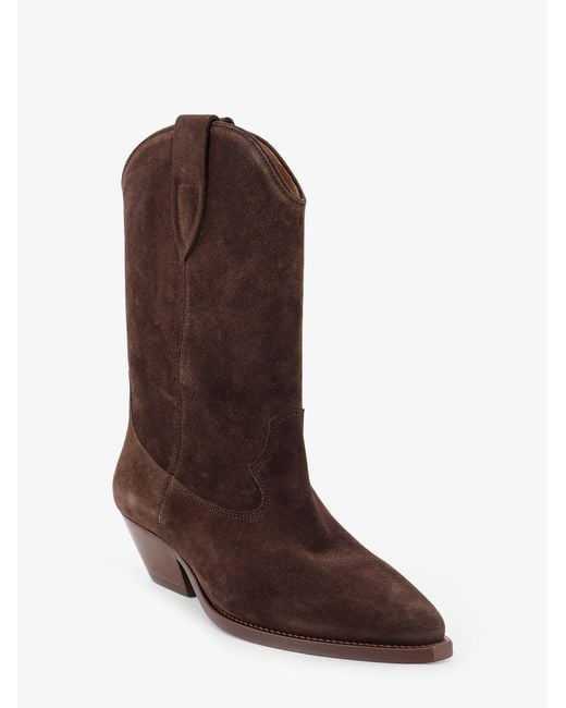 Isabel Marant Brown Duerto Suede Boots