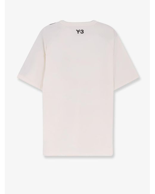 Y-3 Pink Cotton T-Shirt for men