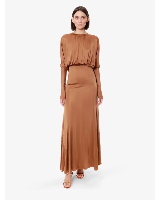 Semicouture Brown Dress