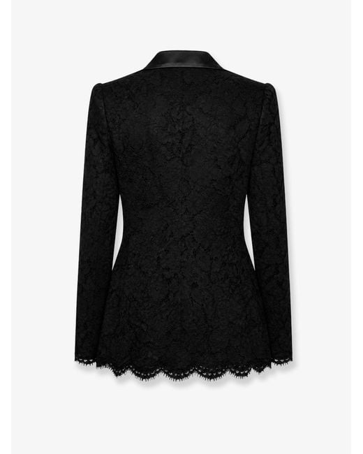 Dolce & Gabbana Black Lace Dress