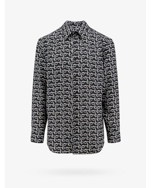 Burberry Gray Shirt for men