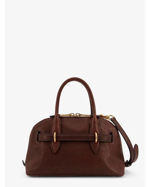 Miu Miu Brown Aventure Leathr Crossbdy Bag