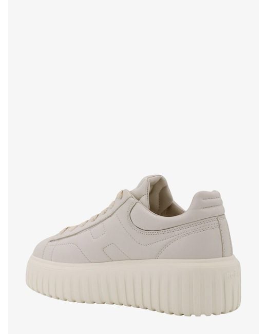 Hogan White H-stripes