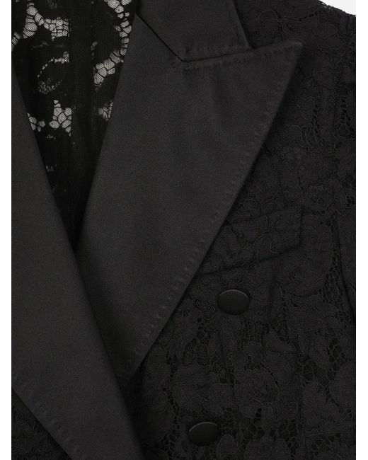 Dolce & Gabbana Black Lace Dress