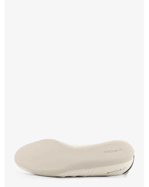 Y-3 Natural Y-3 Tokyo Leather Sneakers for men