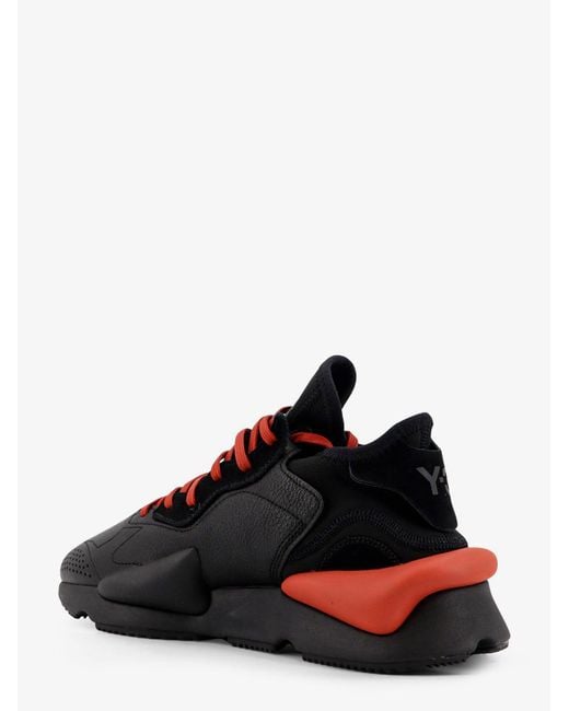 Sneakers Y-3 Kaiwa di Y-3 in Black da Uomo