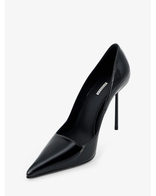 Le Silla Black Amelia Patent Leather Pumps