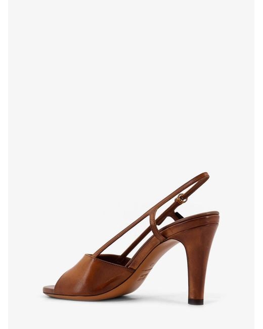 Miu Miu Brown Vintage Leather Sandals