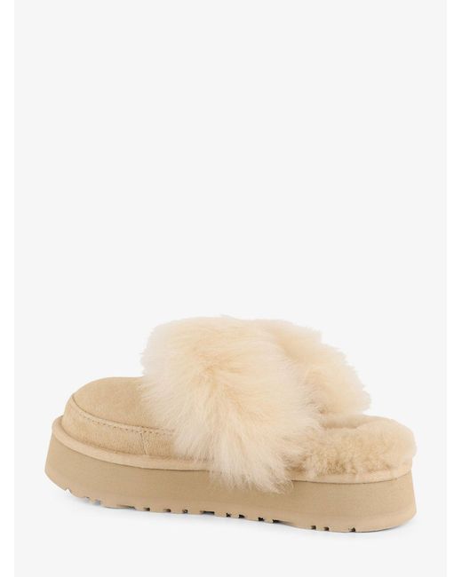 Ugg Natural Disquette Chalet Suede Sabot
