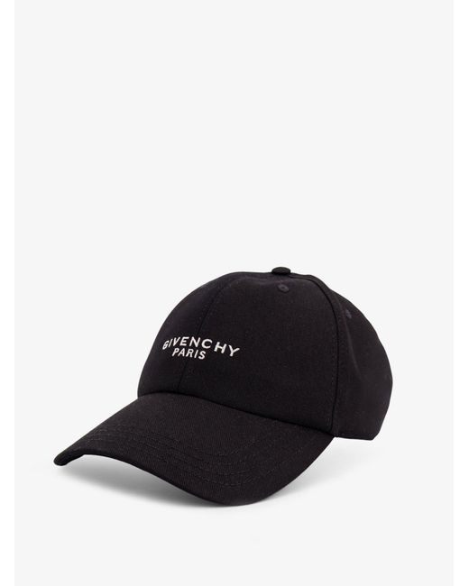 Givenchy Black Hats Cotone for men