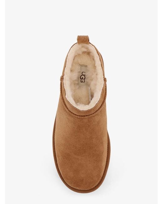 Ugg Brown Flat Shoes Suede