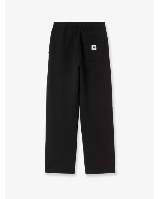 Carhartt Black Cassie Cotton Jogging Trousers