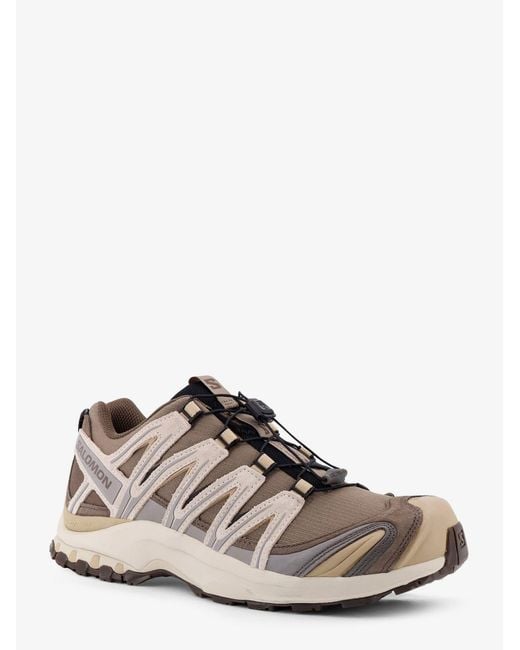 Salomon Brown Xa Pro 3D Suede And Synthetic Fabric Sneakers for men