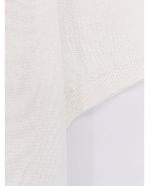 Polo di Alpha Studio in White da Uomo