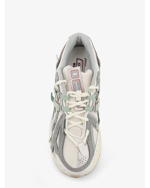 New Balance White U19065 Mesh Sneakers With Inserts for men